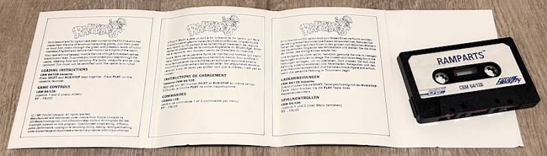 Ramparts - Commodore 64