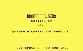 Rattler - Commodore 64
