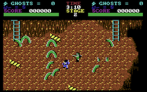 The Real Ghostbusters - Commodore 64