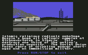 Red Storm Rising - Commodore 64