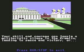 Red Storm Rising - Commodore 64