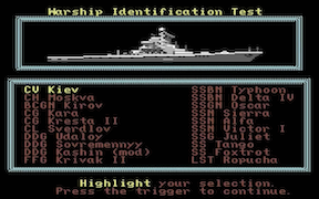 Red Storm Rising - Commodore 64