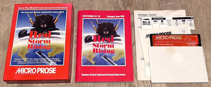 Red Storm Rising - Commodore 64