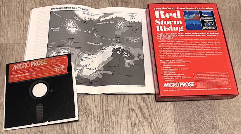 Red Storm Rising - Commodore 64
