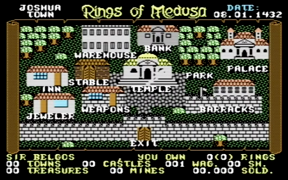 Rings of Medusa - Commodore 64