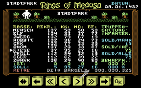 Rings of Medusa - Commodore 64