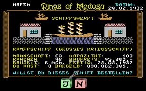 Rings of Medusa - Commodore 64