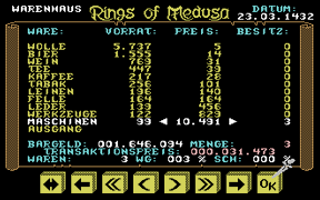 Rings of Medusa - Commodore 64