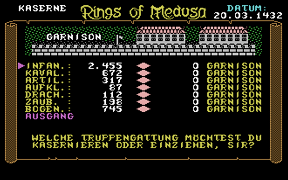 Rings of Medusa - Commodore 64
