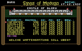 Rings of Medusa - Commodore 64