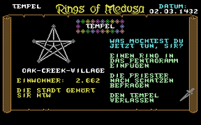 Rings of Medusa - Commodore 64