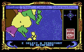 RISK - The World Conquest Game - Commodore 64