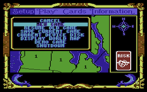 RISK - The World Conquest Game - Commodore 64
