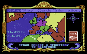 RISK - The World Conquest Game - Commodore 64