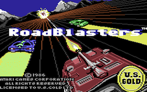 Road Blasters - Commodore 64
