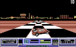 Road Blasters - Commodore 64