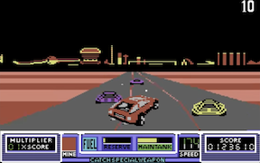 Road Blasters - Commodore 64