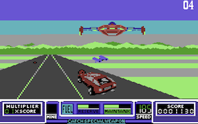 Road Blasters - Commodore 64