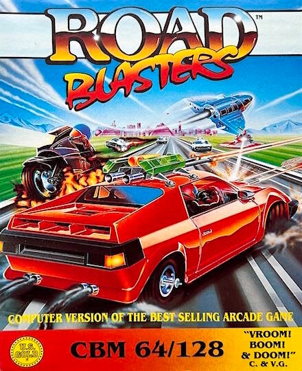 Road Blasters - Commodore 64