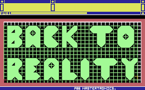 Back to Reality - Commodore 64