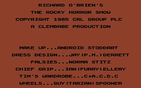 The Rocky Horror Show - Commodore 64