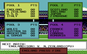 Rugby - The World Cup - Commodore 64