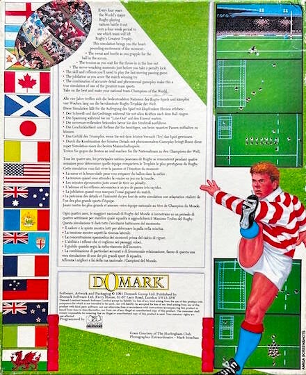 Rugby - The World Cup - Commodore 64