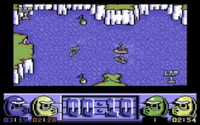 Run the Gauntlet - Commodore 64