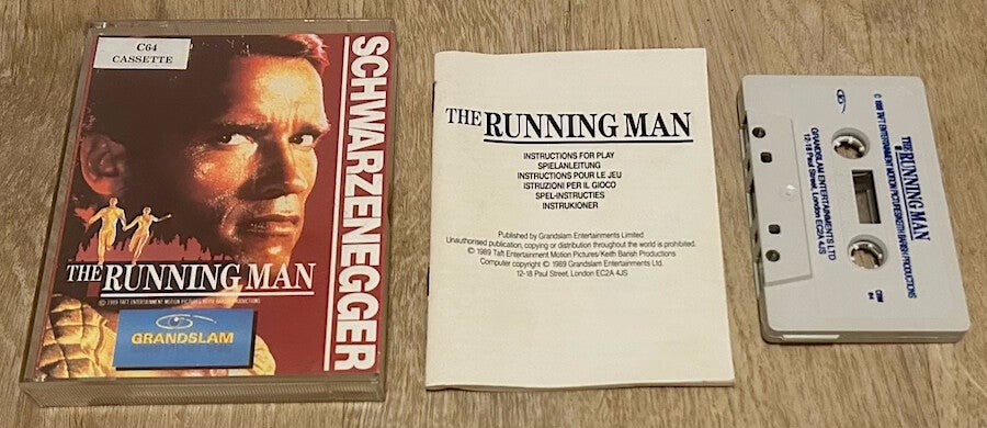 The Running Man - Commodore 64