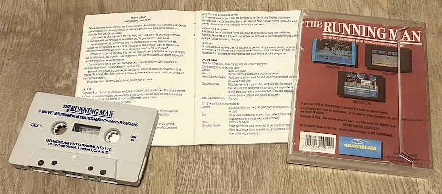 The Running Man - Commodore 64