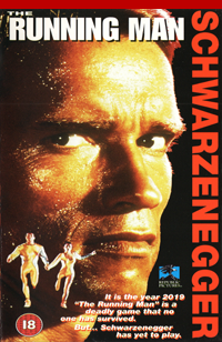 The Running Man - VHS Video