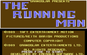 The Running Man - Commodore 64
