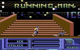 The Running Man - Commodore 64