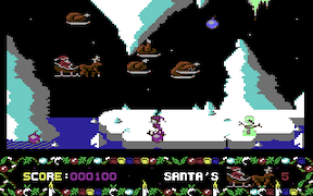 Santa's Xmas Caper - Commodore 64