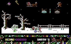 Santa's Xmas Caper - Commodore 64