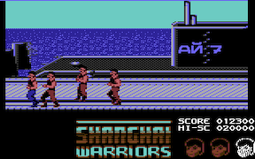 Shanghai Warriors - Commodore 64
