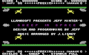 Sheep in Space - Commodore 64