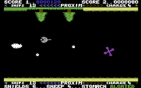 Sheep in Space - Commodore 64