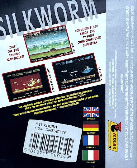 Silkworm - Commodore 64