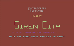 Siren City - Commodore 64