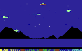 Sky Terror - Commodore 64