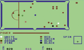 Snooker - Commodore 64