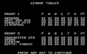 Soccer 7 - Commodore 64