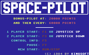 Space Pilot - Commodore 64