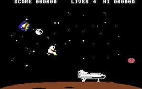 Space Walk - Commodore 64