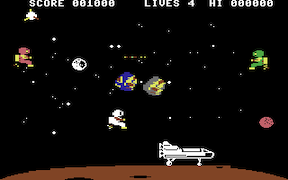 Space Walk - Commodore 64