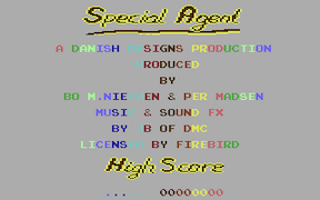 Special Agent - Commodore 64