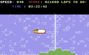Speedboat Race - Commodore 64
