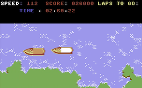 Speedboat Race - Commodore 64