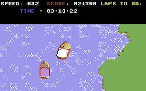 Speedboat Race - Commodore 64
